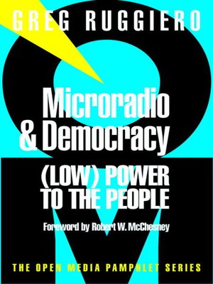 cover image of Microradio & Democracy